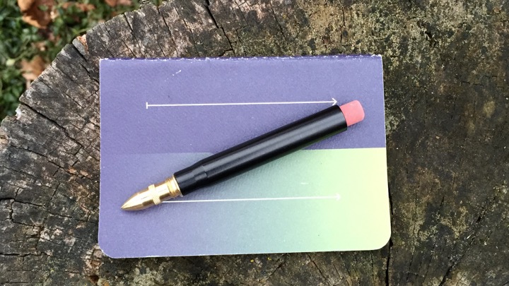 Bullet to bullet: the Midori brass pencil vs. the bulk, blank