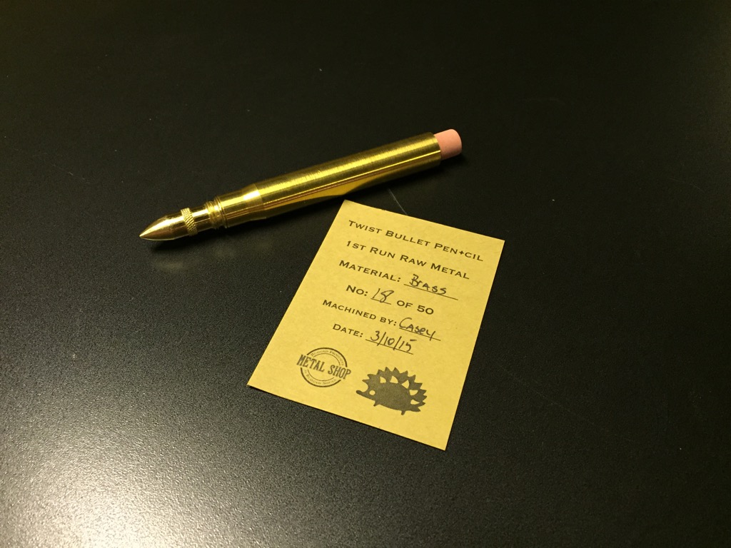 Heavy Metal Bullet Pencil - Super Fun Time